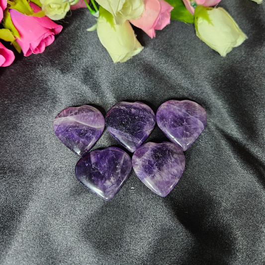 Amethyst Mini Heart