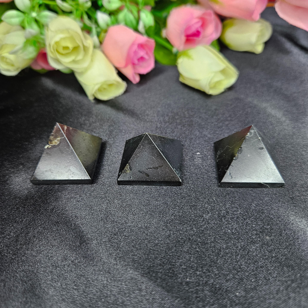 Black Tourmaline Pyramid (Small)