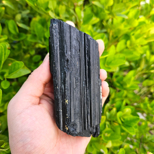 Black Tourmaline Raw 417g
