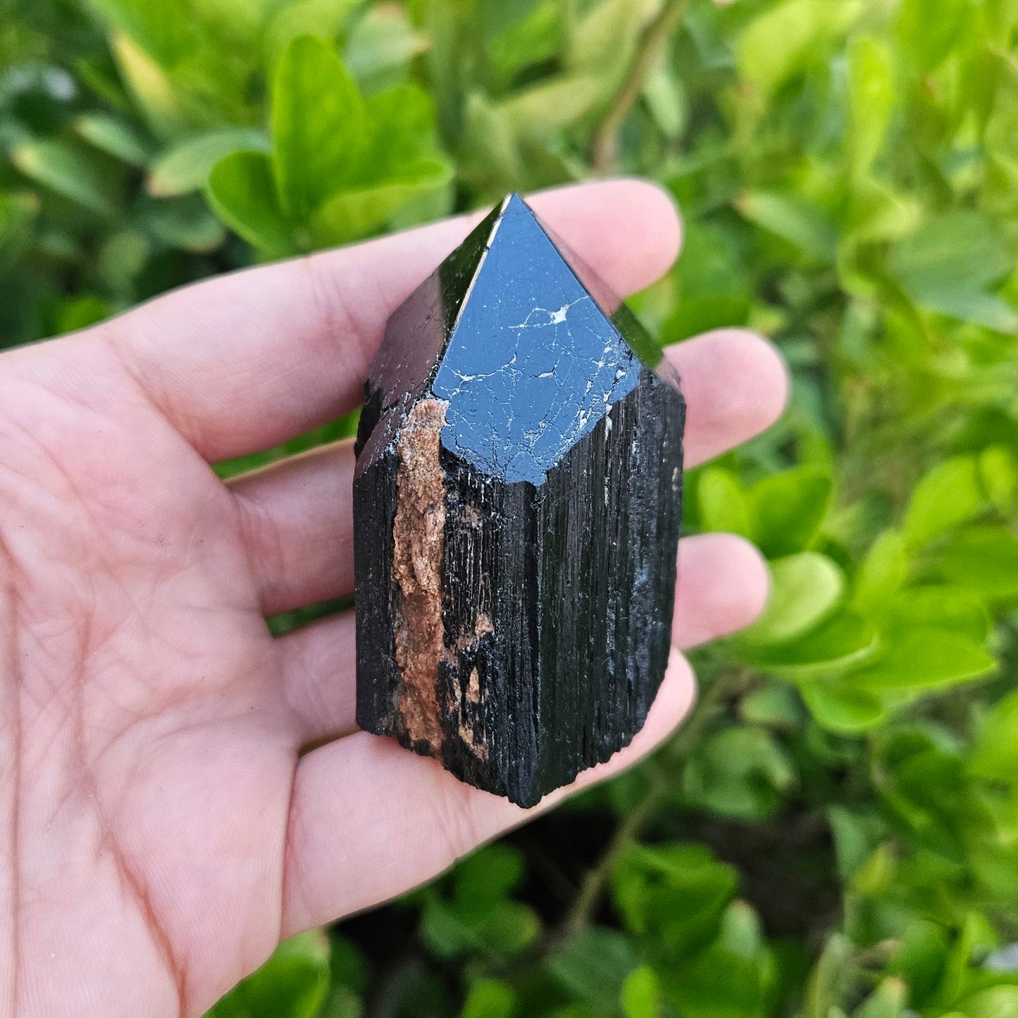 Black Tourmaline Raw Tower 185g