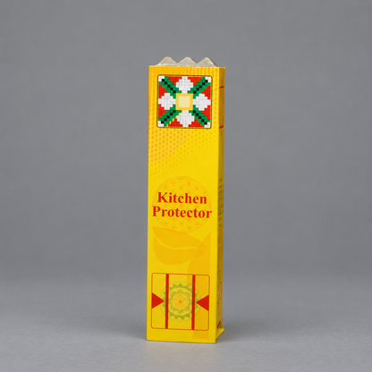 Vastu Kitchen Protector with 9 Pyramids (4 Inch)