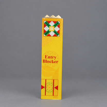 Vastu Entry Blocker with 9 Pyramids (4 Inch)
