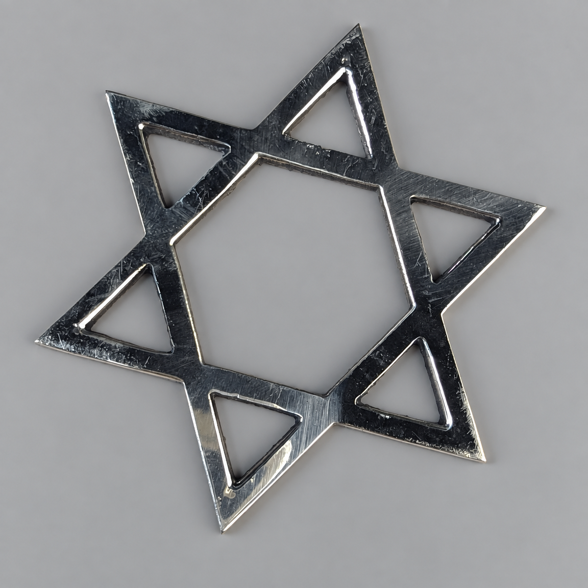Star of David in Brass – 4 Inch