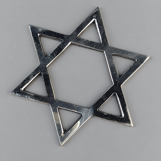 Star of David in Brass – 4 Inch