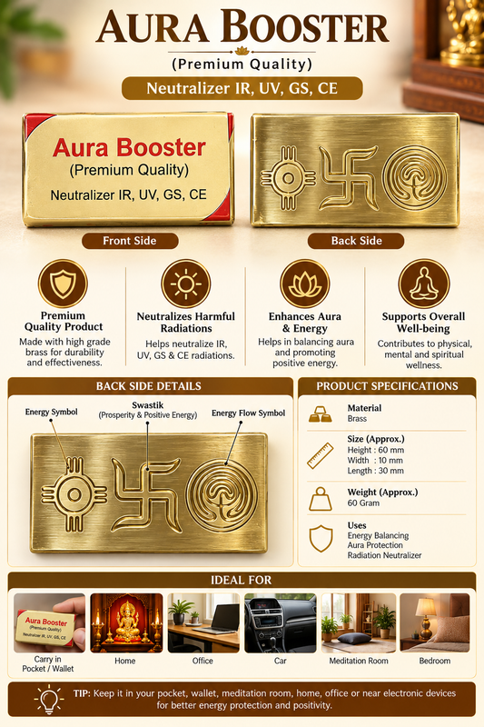 Aura Booster with Swastik
