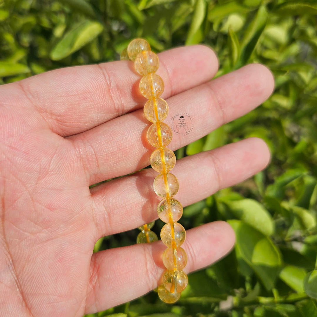 Citrine Bracelet (8mm)