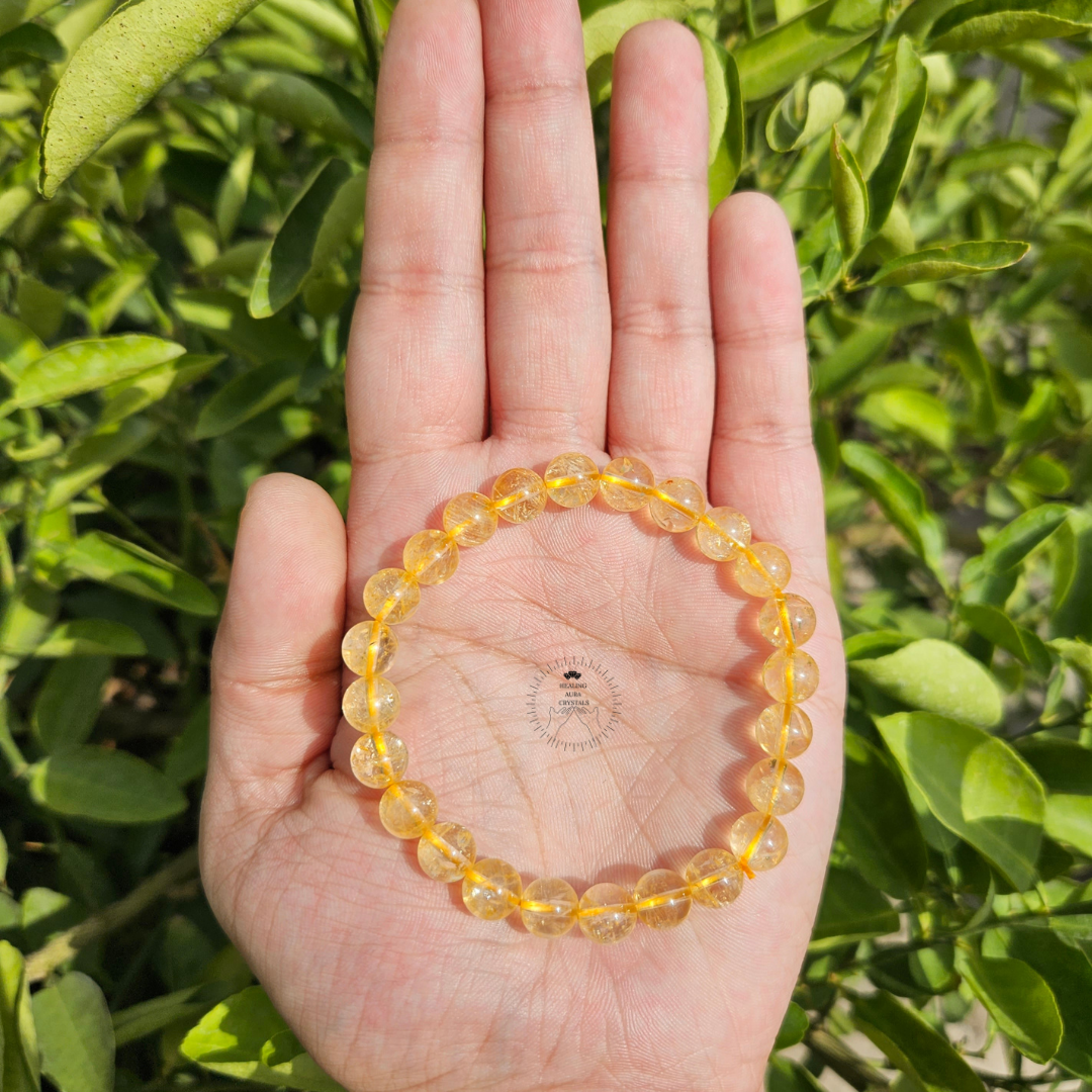 Citrine Bracelet (8mm)