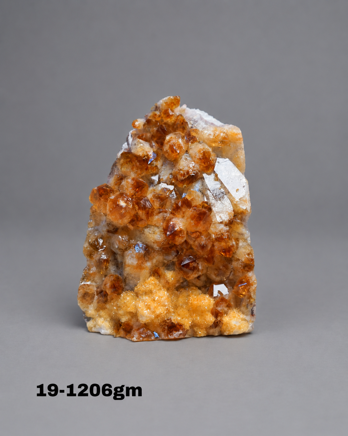 Citrine Geode Clusters from Brazil