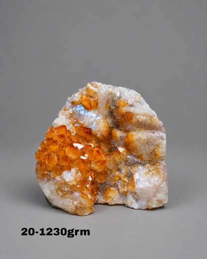 Citrine Geode Clusters from Brazil