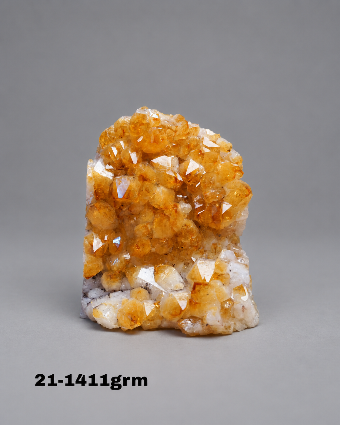 Citrine Geode Clusters from Brazil