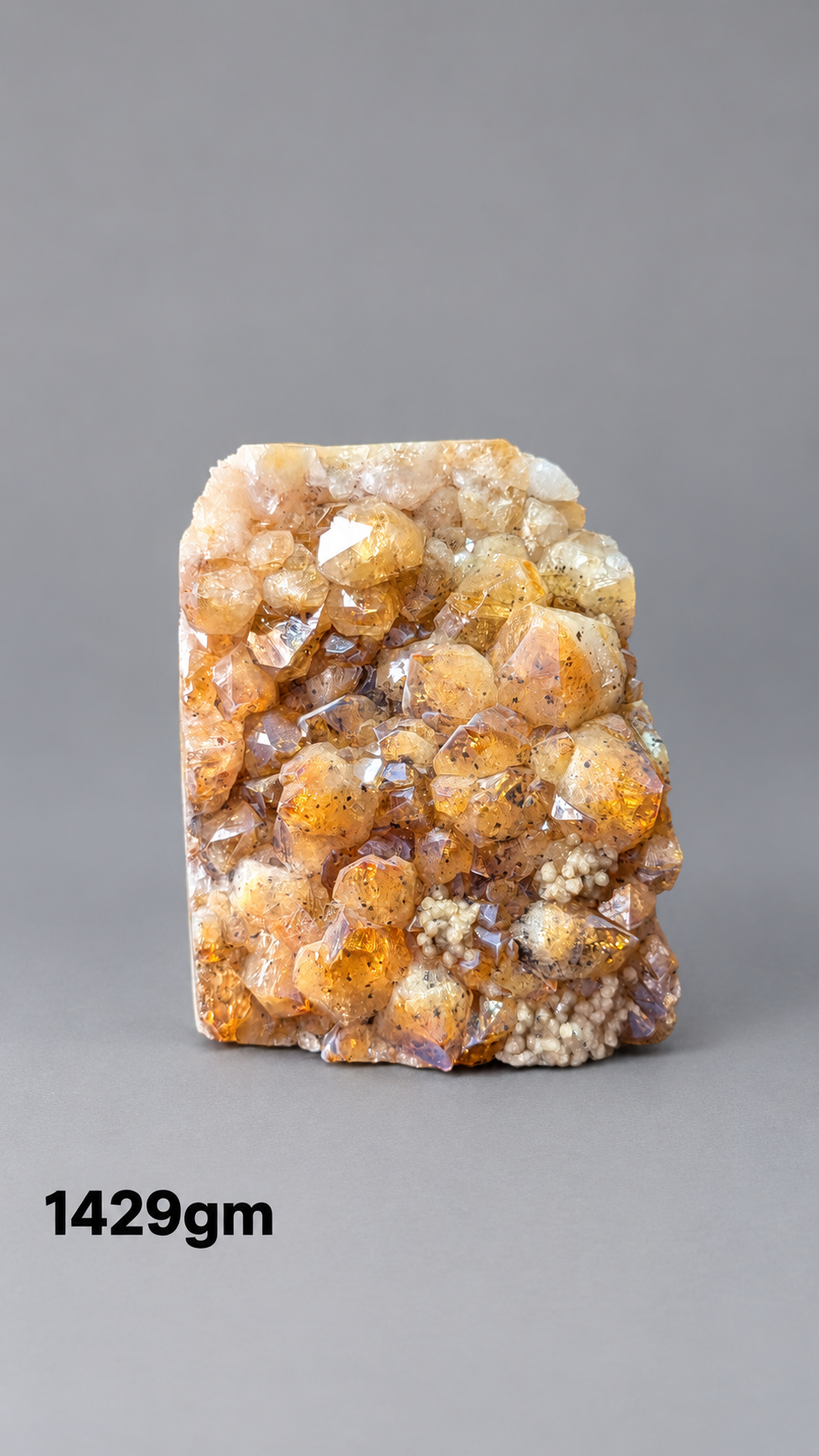 Citrine Geode Clusters from Brazil