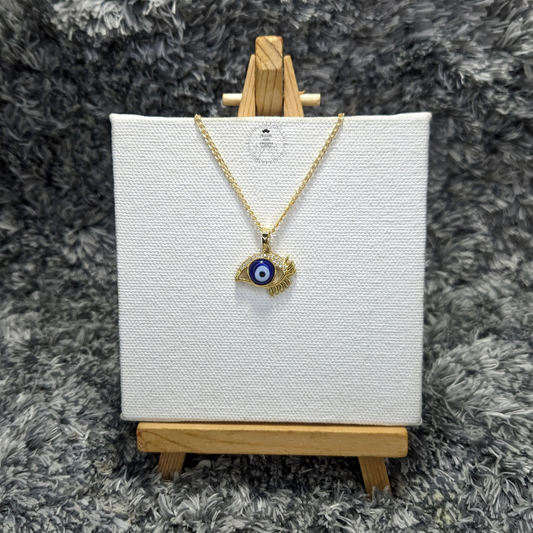 Evil Eye Golden Eye Pendant