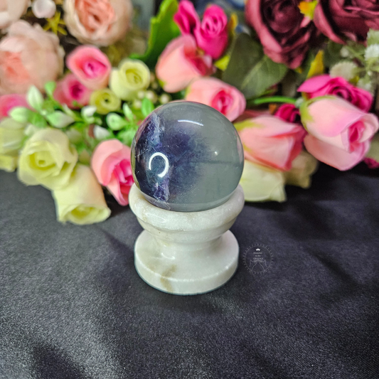 Rainbow Fluorite Premium Sphere/ Ball