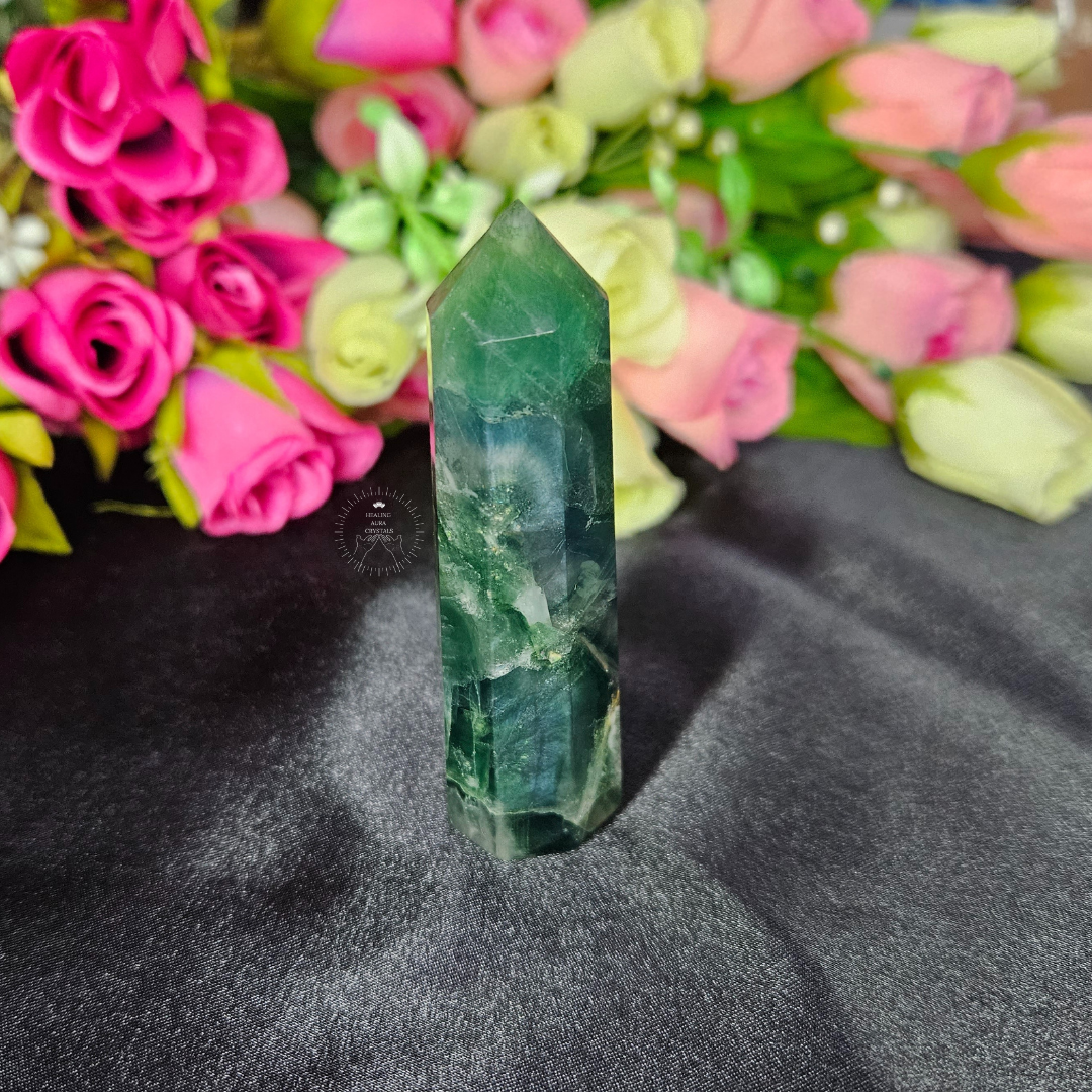 Green Fluorite Premium Tower