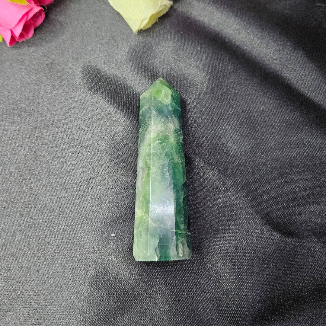 Green Fluorite Premium Tower