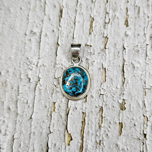 Turquoise/ Irani Firoza Pendant