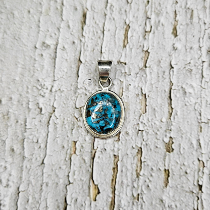 Turquoise/ Irani Firoza Pendant