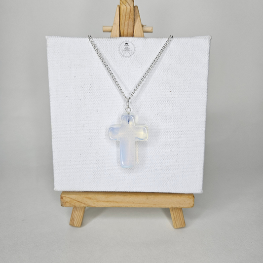 Opalite Cross Pendant