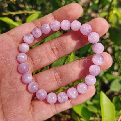 Kunzite Bracelet (8mm) - AA Quality