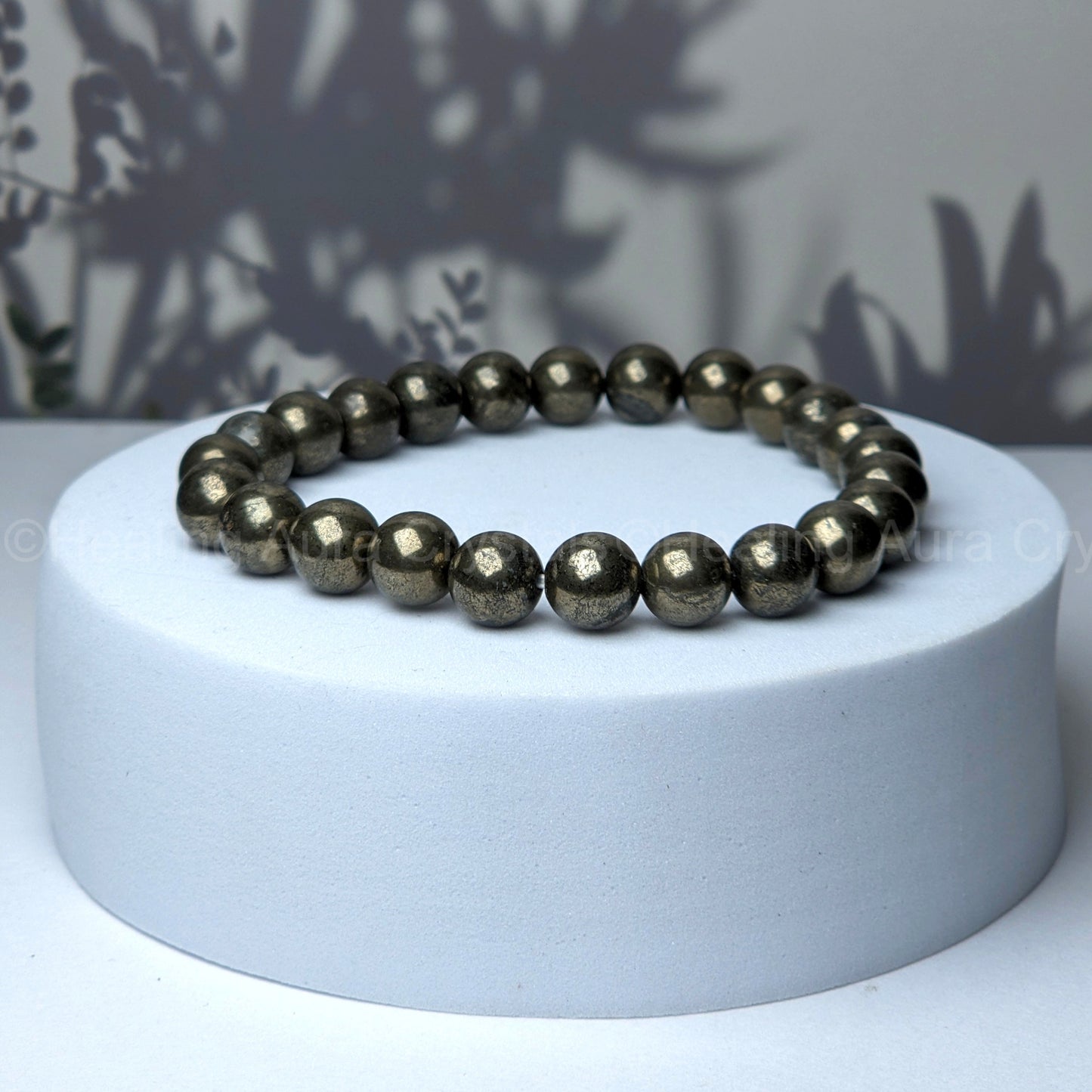 Pyrite Bracelet (8mm) - Premium Quality