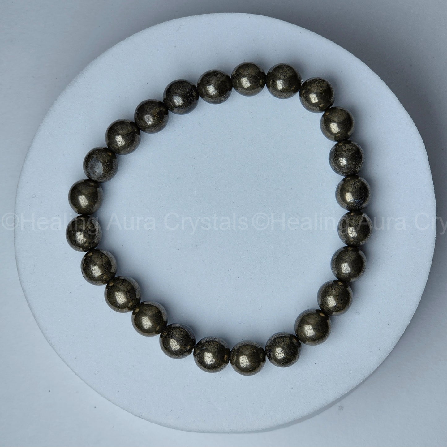 Pyrite Bracelet (8mm) - Premium Quality