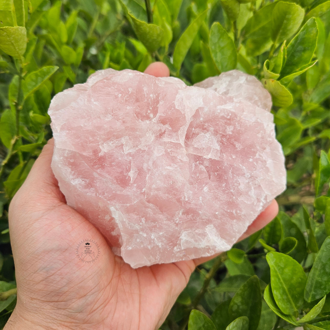 Rose Quartz Raw 847g- Premium Quality