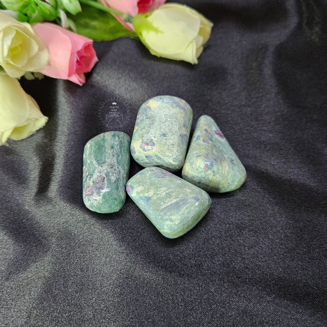 Ruby in Fuchsite Tumble