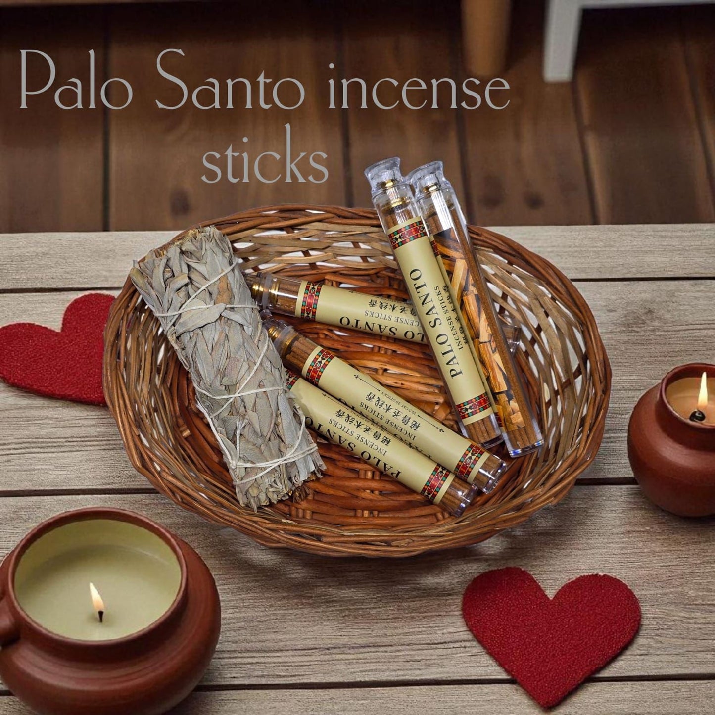 Palo Santo Incense Sticks - Pack of 20 (Residue Free)