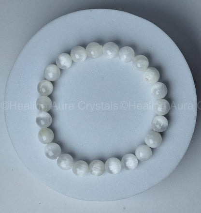 Selenite Bracelet (8mm)