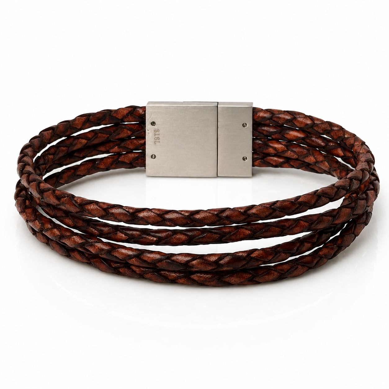 Multi Strand Leather Bracelet