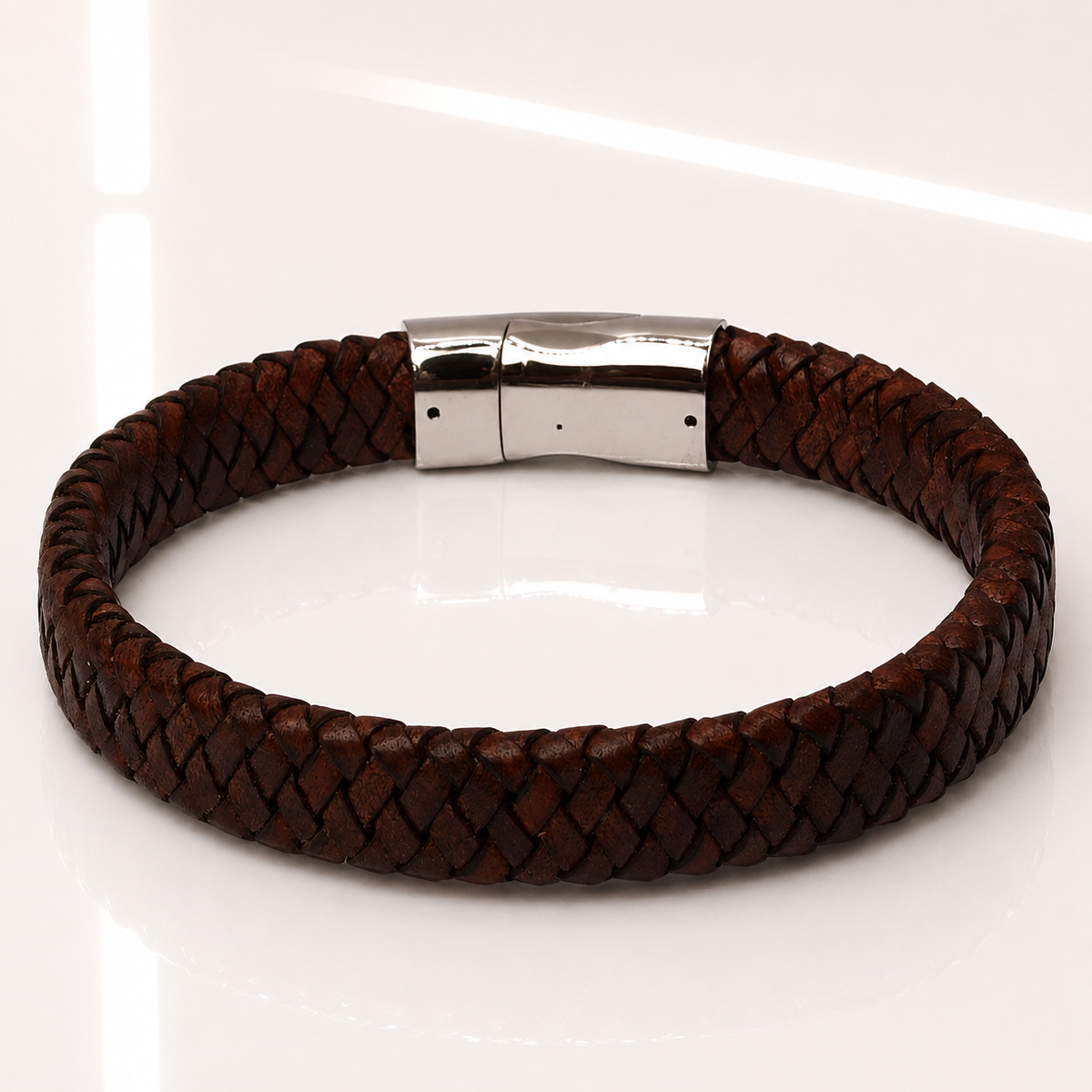 Classic Braided Leather Bracelet