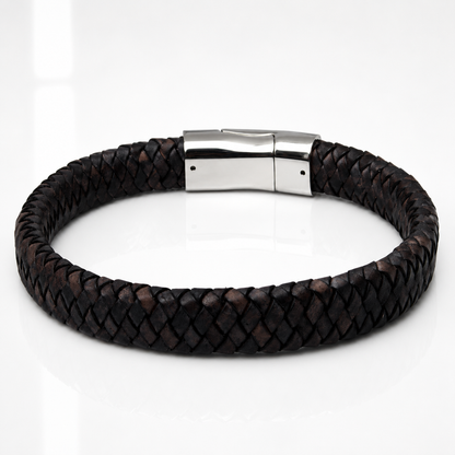 Classic Braided Leather Bracelet