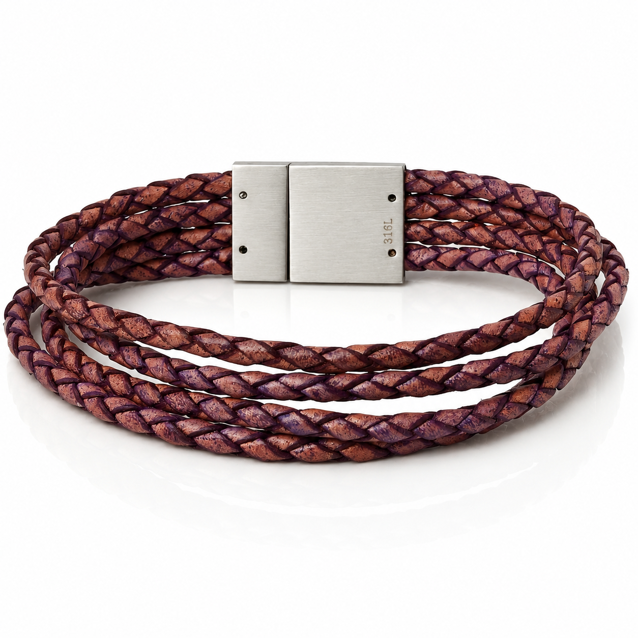 Multi Strand Leather Bracelet
