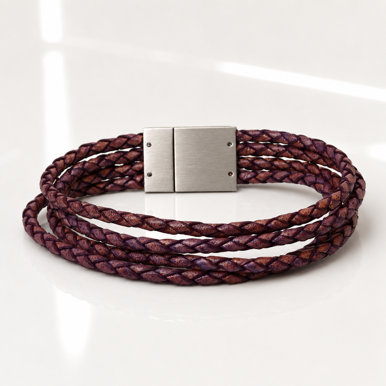 Multi Strand Leather Bracelet