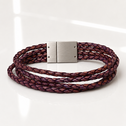 Multi Strand Leather Bracelet