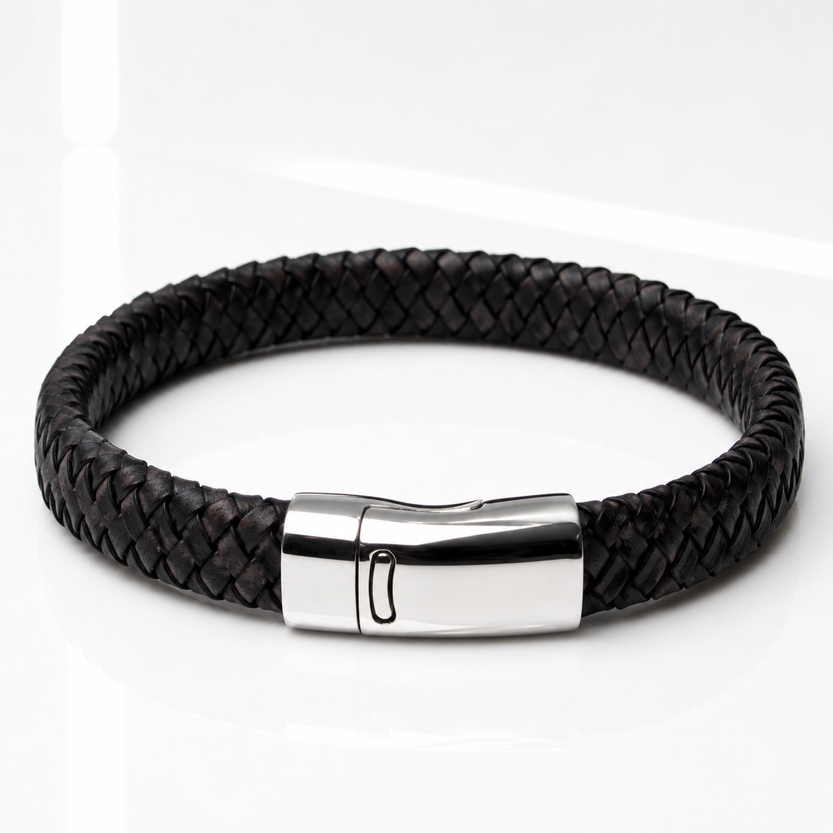 Classic Braided Leather Bracelet