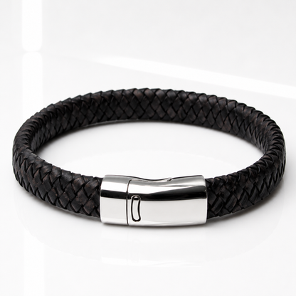 Classic Braided Leather Bracelet