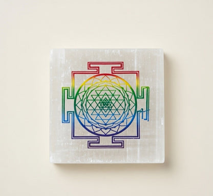Selenite Charging Plate - 3D Sticker (3 inch)