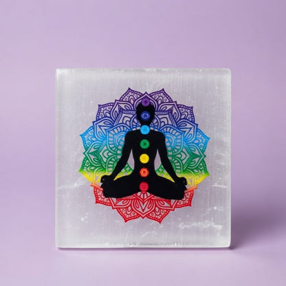 Selenite Charging Plate - 3D Sticker (3 inch)