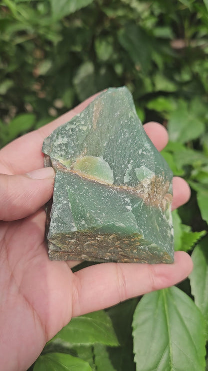 Green Jade Raw 193g - African