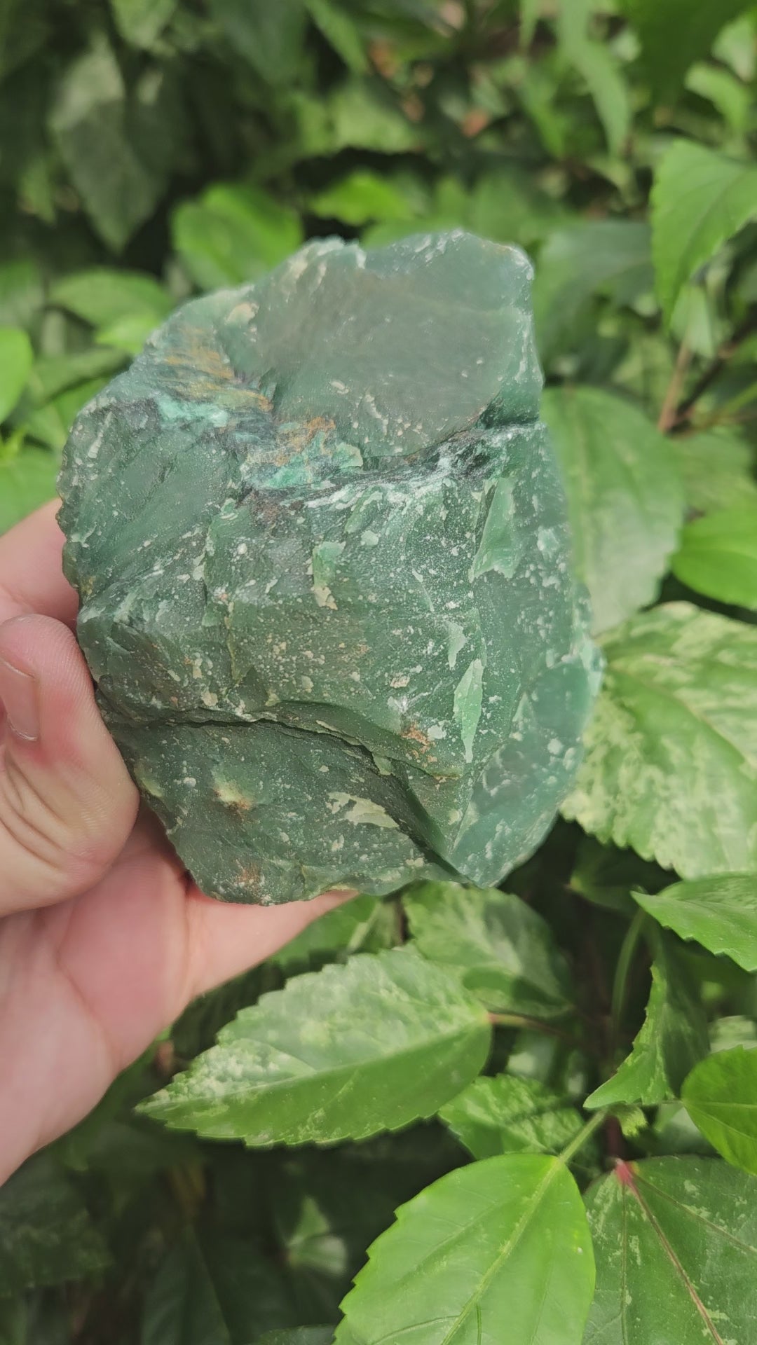 Green Jade Raw 411g- African – Healing Aura Crystals
