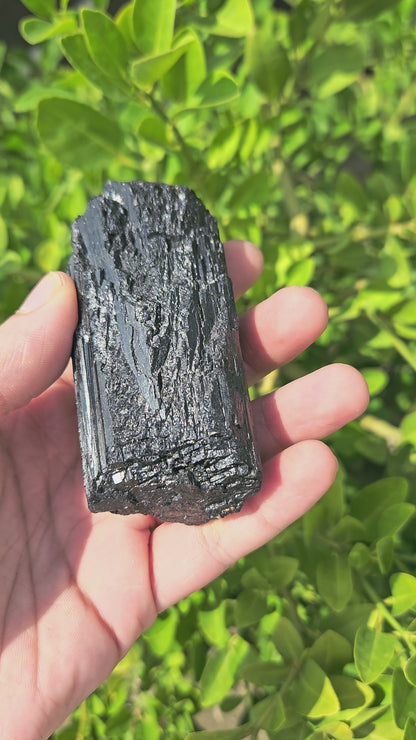 Black Tourmaline Raw 208g