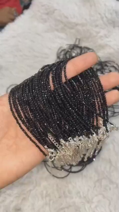 2mm Crystal Anklets – Choose Your Healing Stone