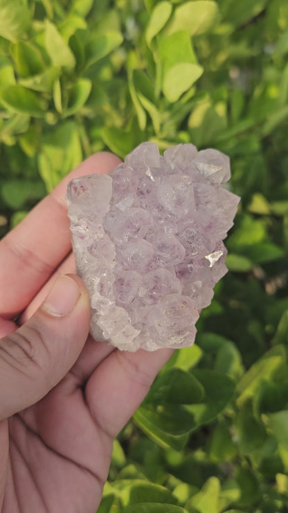 Amethyst cluster 136g