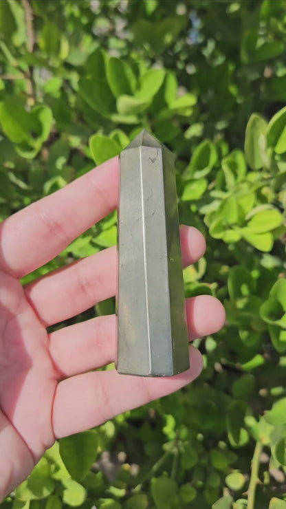 Pyrite Tower 3.25 inches