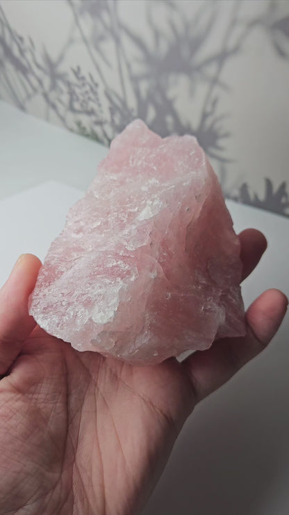 Rose Quartz Raw 472g- Premium Quality