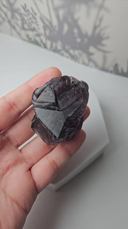 Purple Fluorite Raw- High Grade Gem Quality (102g)