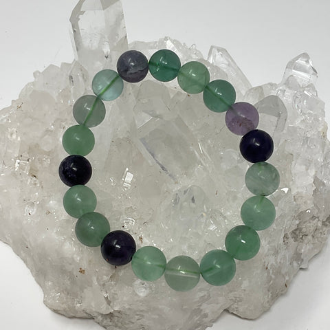Rainbow Fluorite Bracelet (10mm)