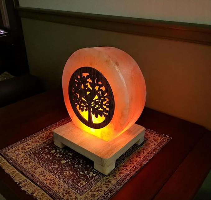 Wish Tree Himalayan Rock Salt 3D Lamp – Spiritual Wish Tree Salt Lamp