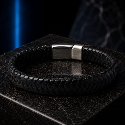 Classic Braided Leather Bracelet